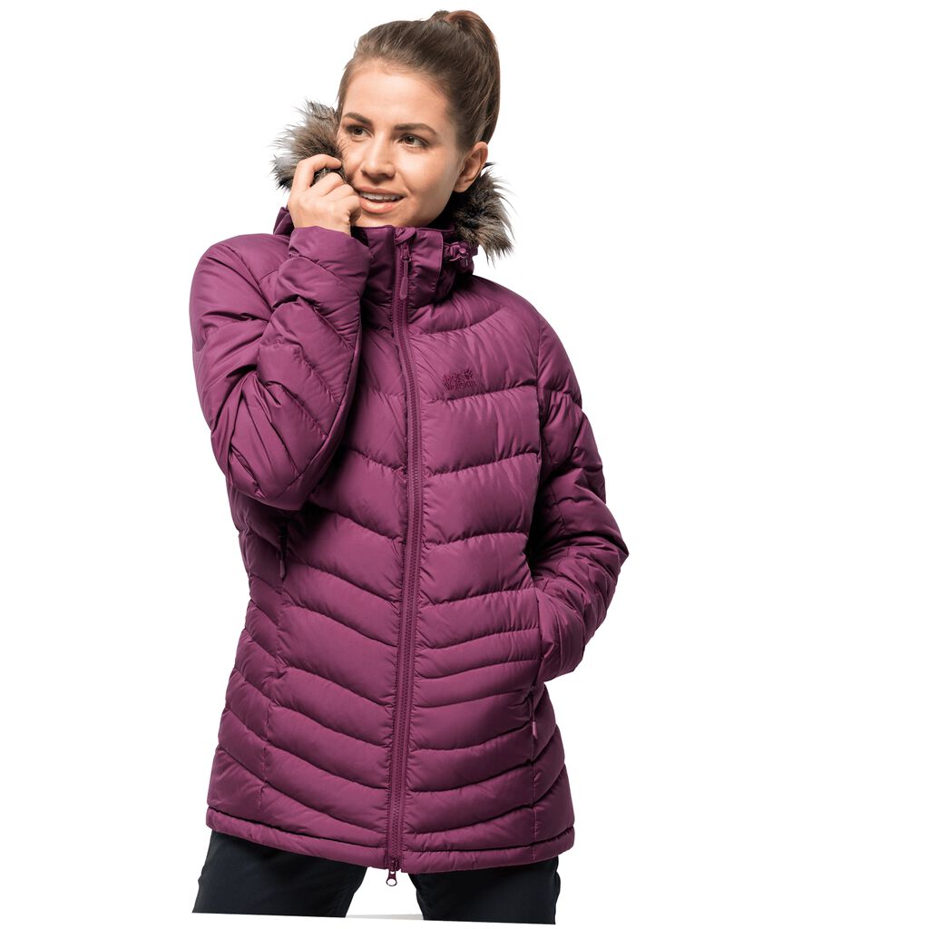 Jack Wolfskin SELENIUM BAY Vestes Femme Violette - AJEVGFD-52